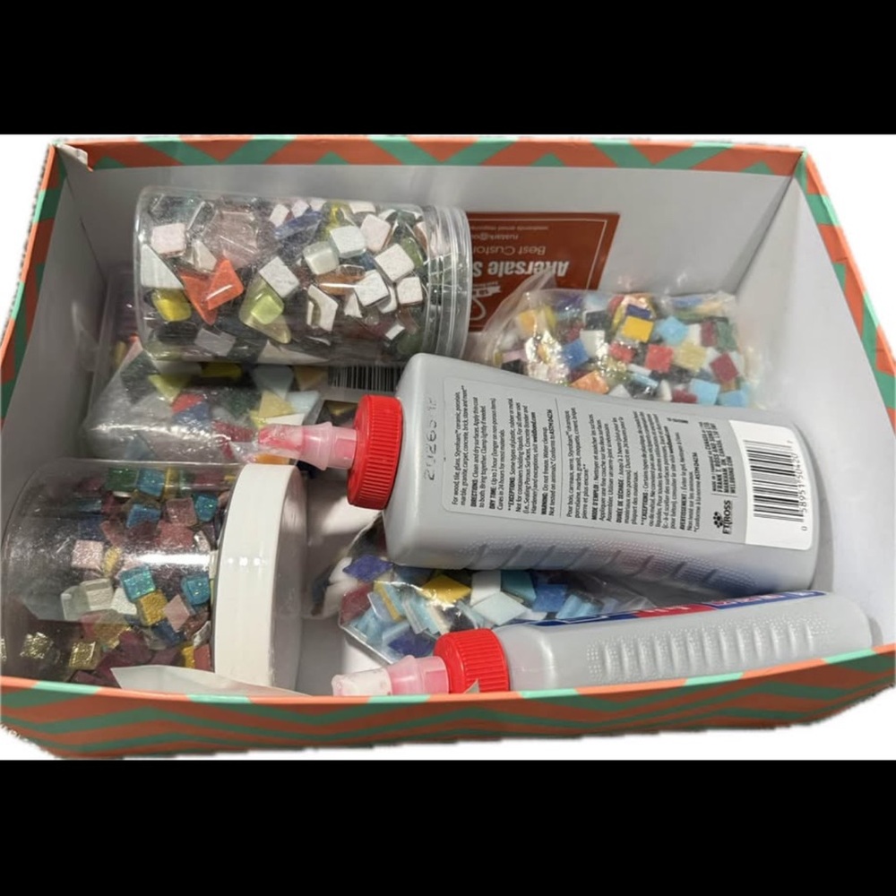 Colorful Craft Supplies Kit